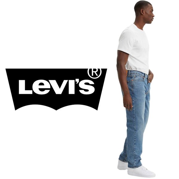 Levis 55 Relaxed Fit Jeans 35x30 